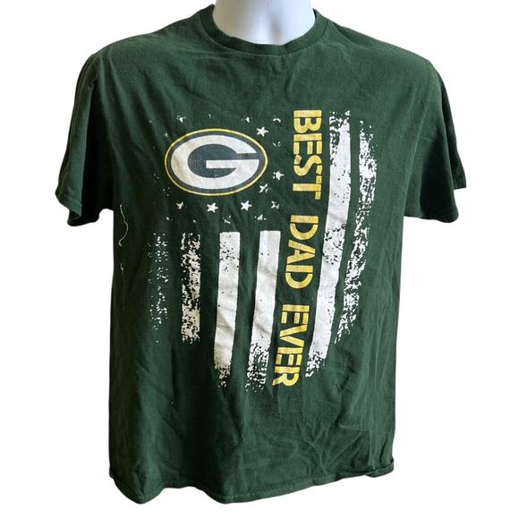 NFL Other - 🏈 Green Bay Packers Best Dad Ever T-Shirt – NFL Fan Tee Men’s XL